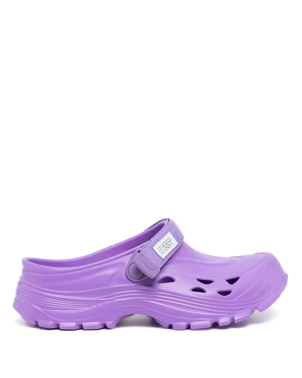 Suicoke Purple Mok Slip-On Mules