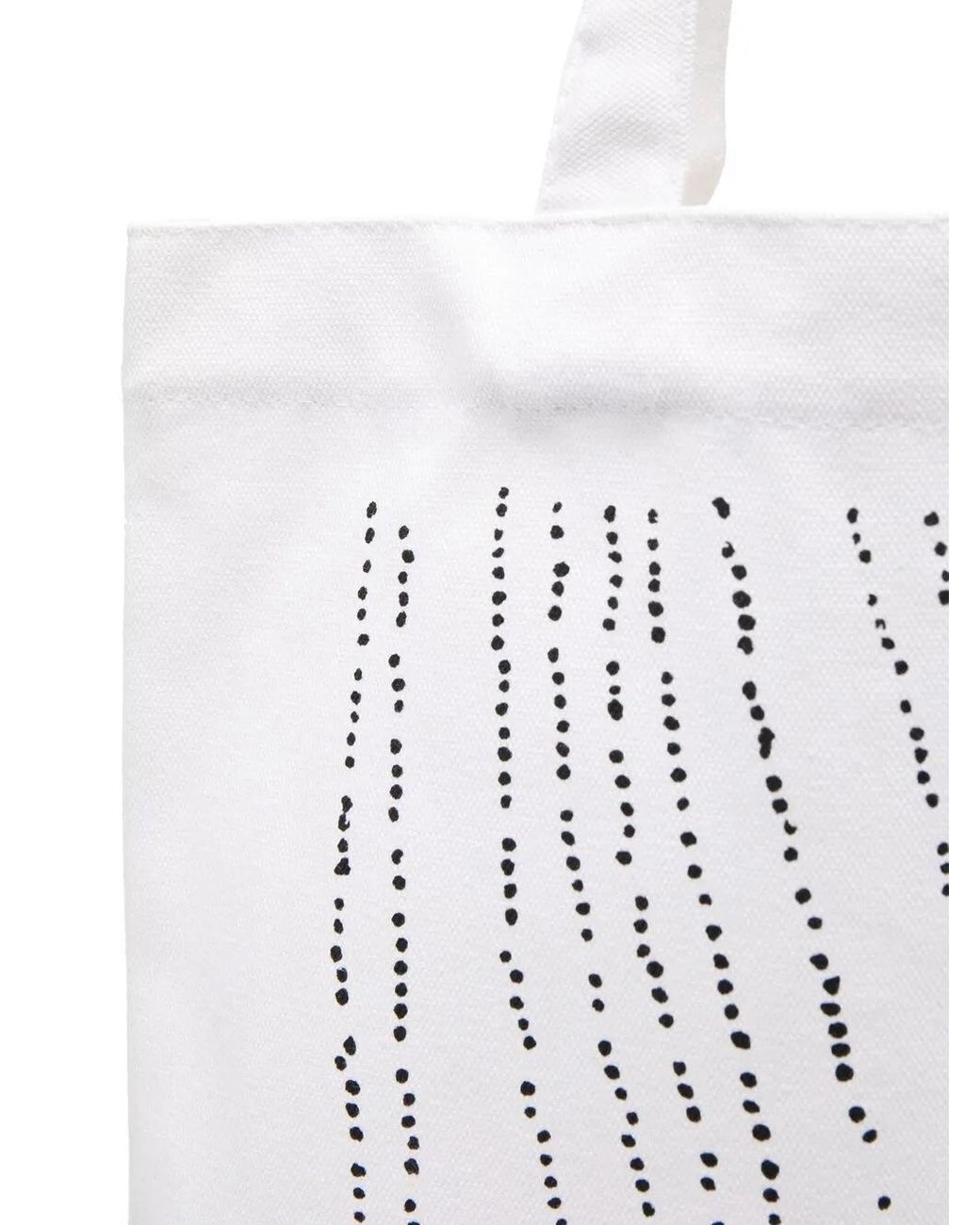 10 Corso Como Canvas Shopper in het White