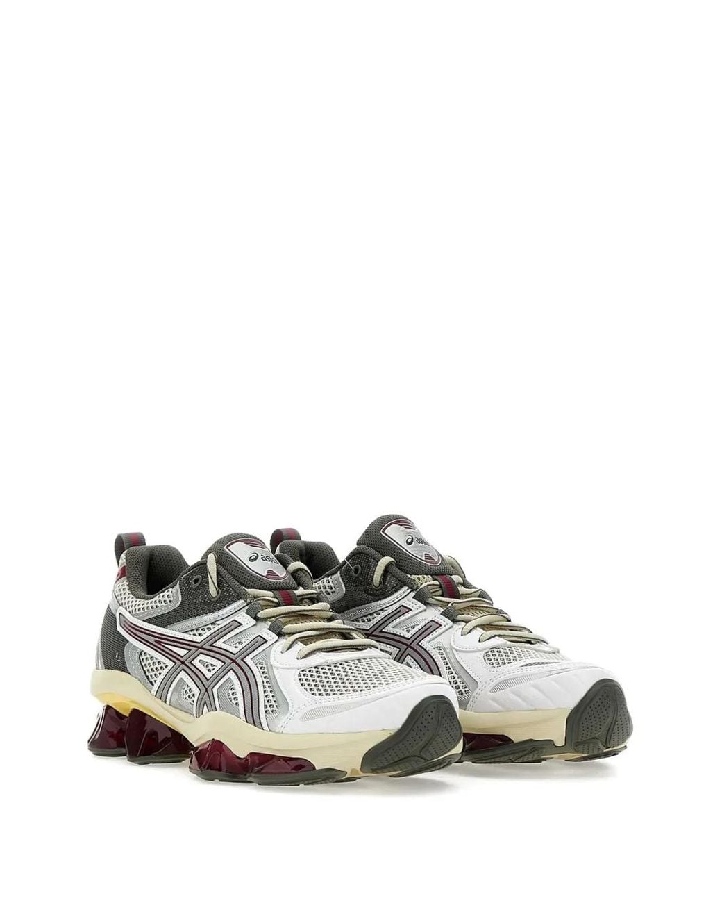 Asics White Gel-Quantum Kinetic Sneakers