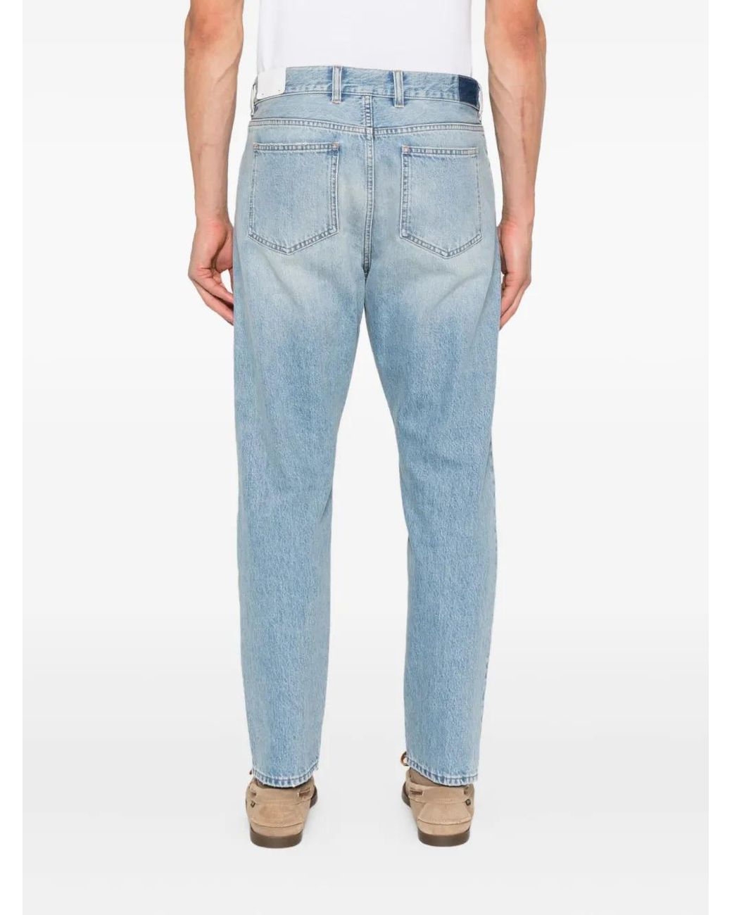 Eleventy Straight Jeans in het Blue voor heren