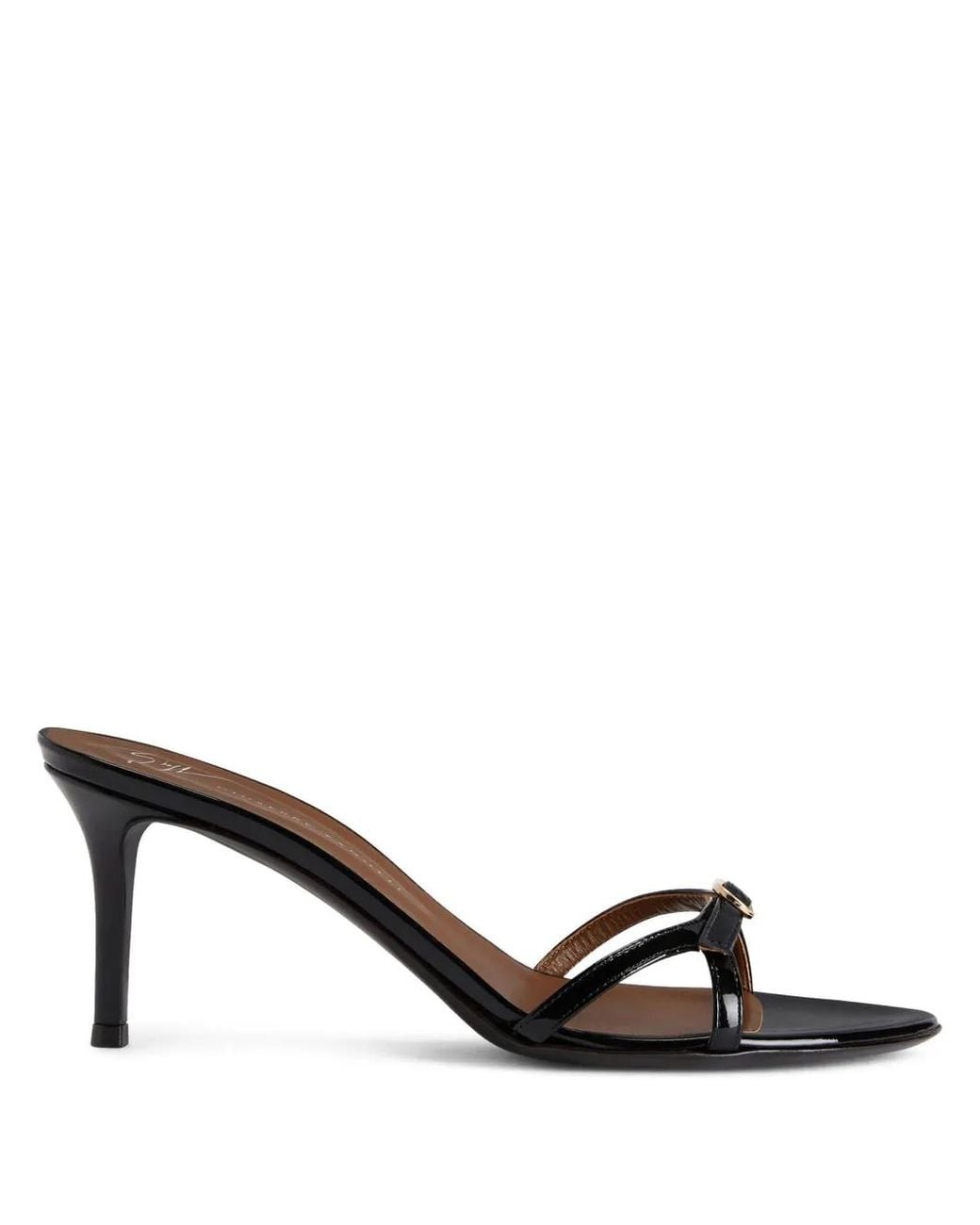 Giuseppe Zanotti Black 70Mm Ophelia Sandals