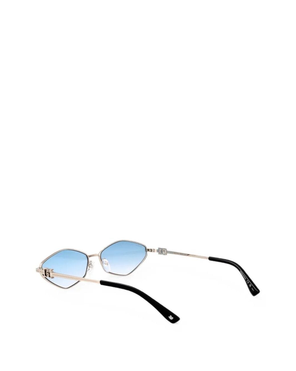 DSquared² Blue Lunettes De Soleil À Monture Géométrique