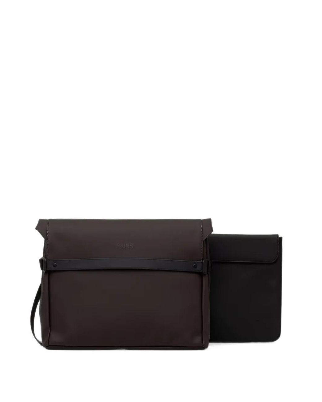 Rains Black Otg Messenger Bag