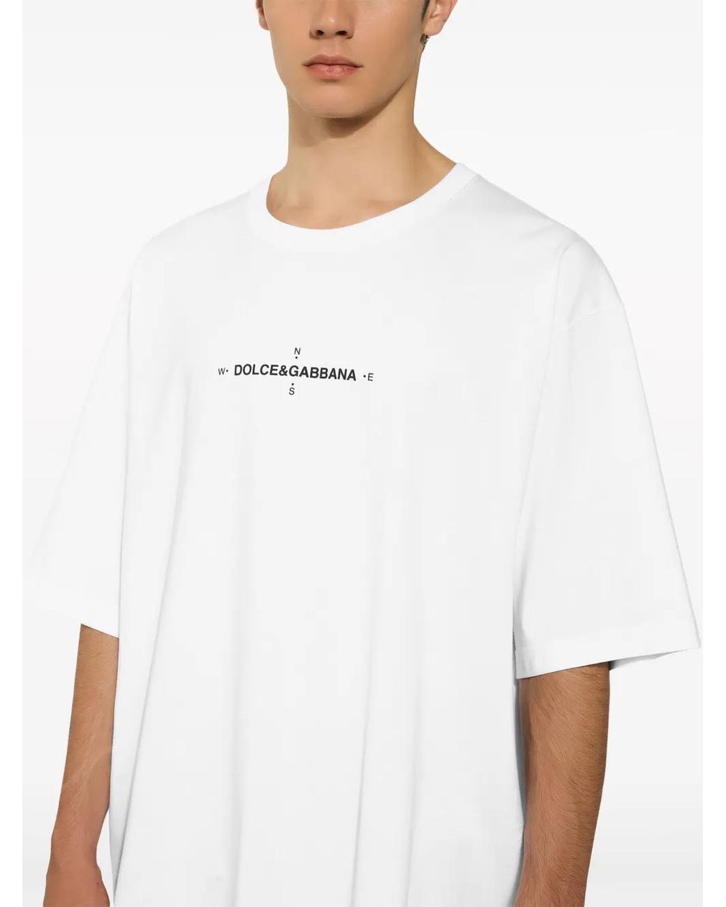 Dolce & Gabbana White T-Shirt for men