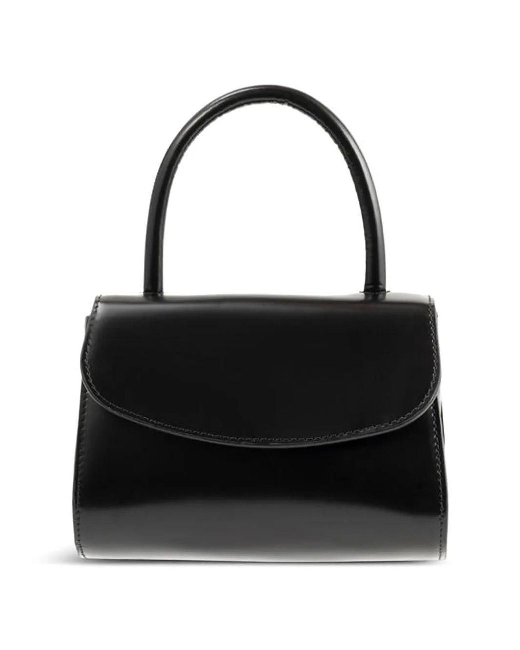 By Far Black Mini 2.0 Tote Bag