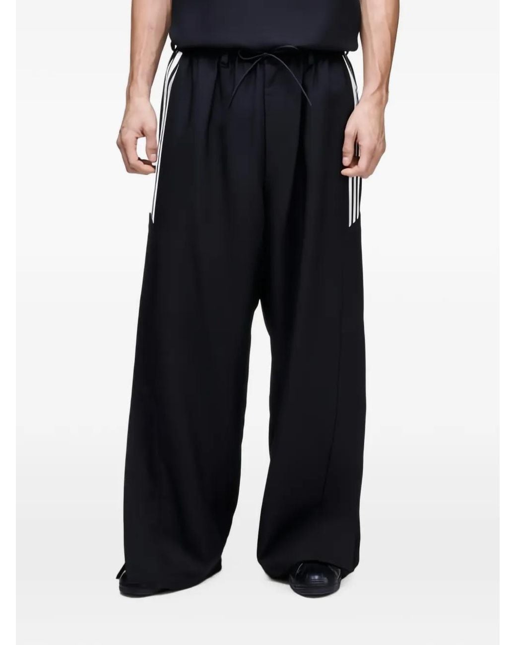 Y-3 Black Sport Uniform Basketball Trousers for men
