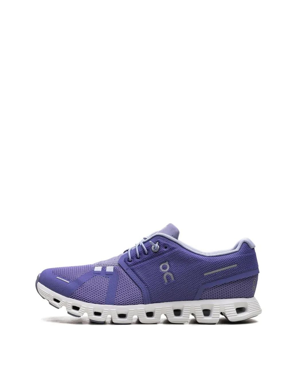 On Shoes Purple Cloud Mesh Sneakers