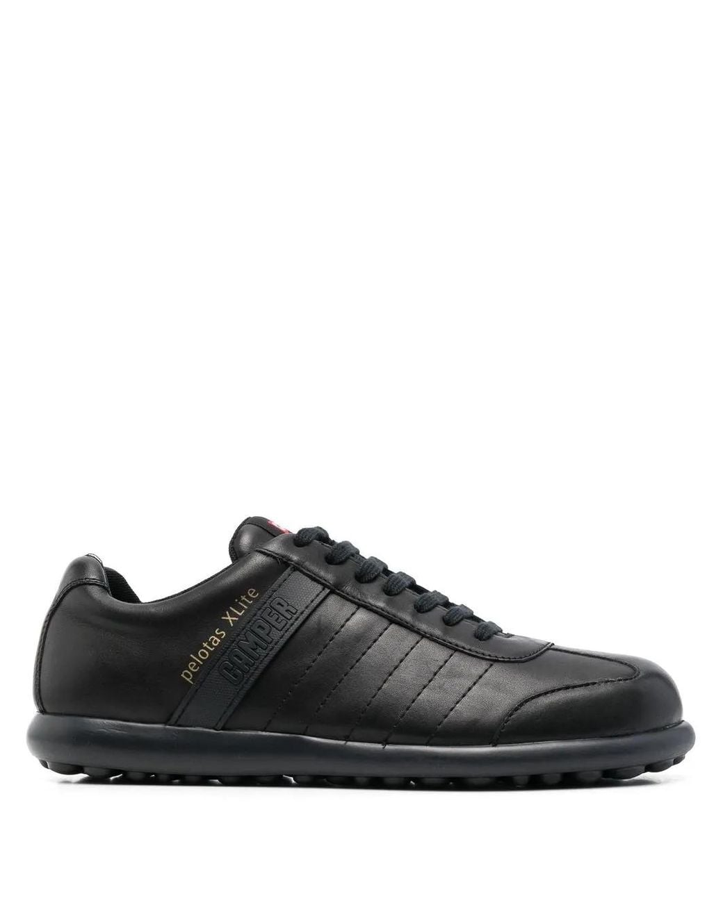 Camper Black Pelotas Xlite Leather Sneakers for men