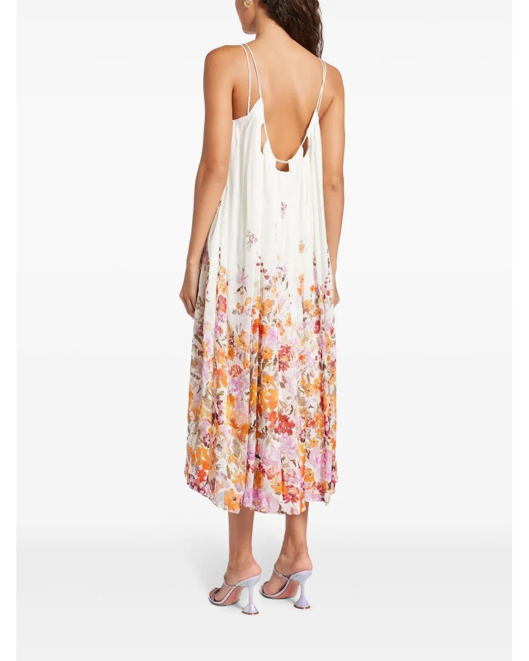 Aje. White Boeri Midi Dress