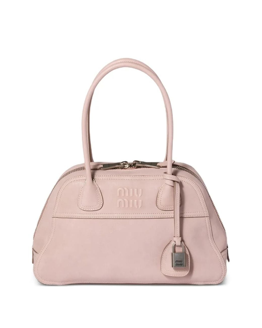 Miu Miu Pink Vivant Regular Leather Handbag