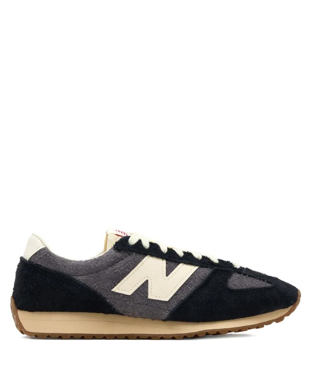 New Balance Black 471 Suede Sneakers