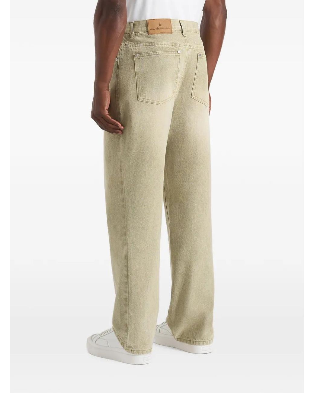 Manière De Voir Natural Dn002 Relaxed-Fit Denim Jeans for men