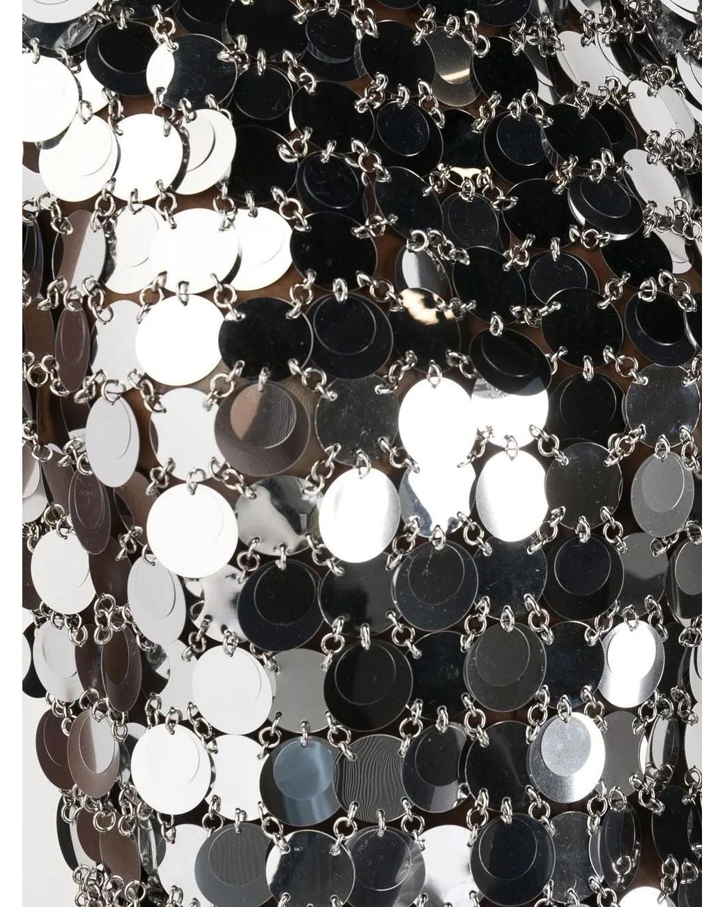 Rabanne White Chainmail Top