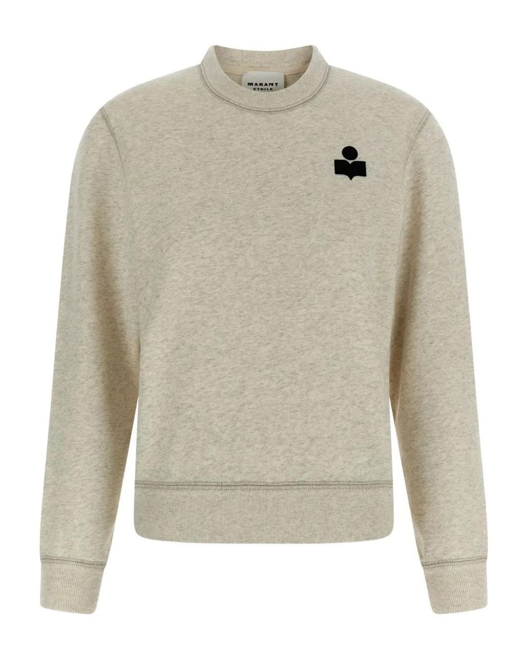 Isabel Marant White Maurine Crew-Neck Sweatshirt