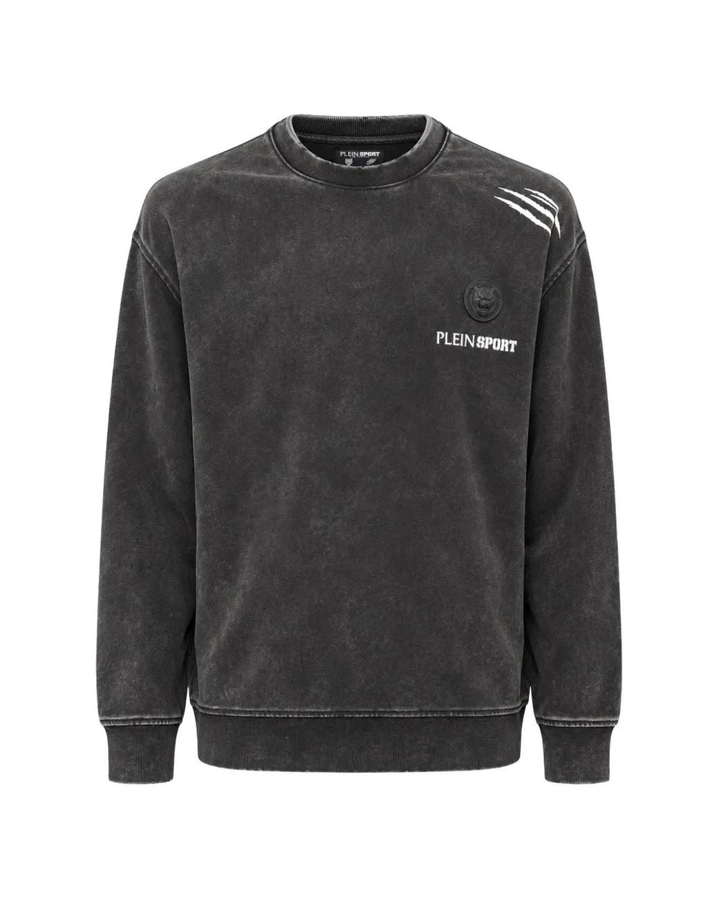 Philipp Plein Gray Washed Fleece Sweatshirt for men