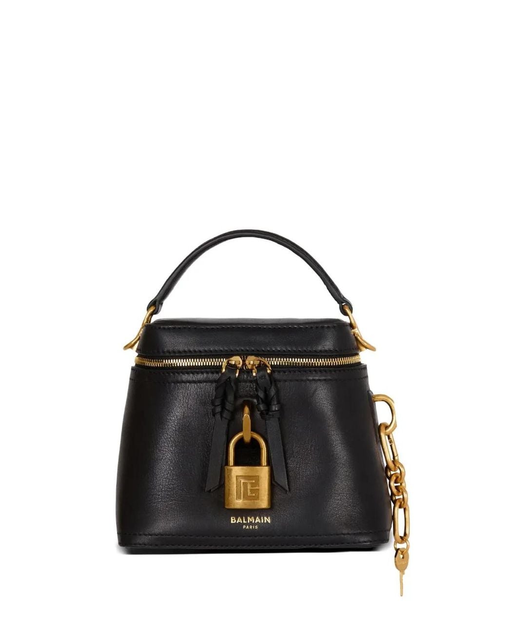 Bolso Shopper Pulse Vanity Balmain de color Black