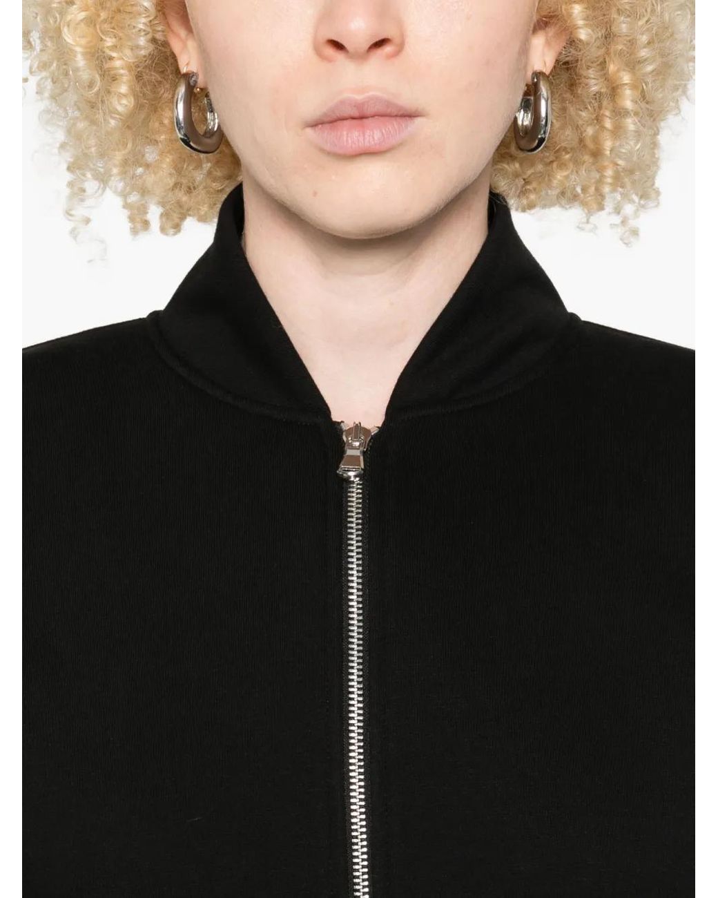 Chaqueta con cremallera Amazuìn de color Black