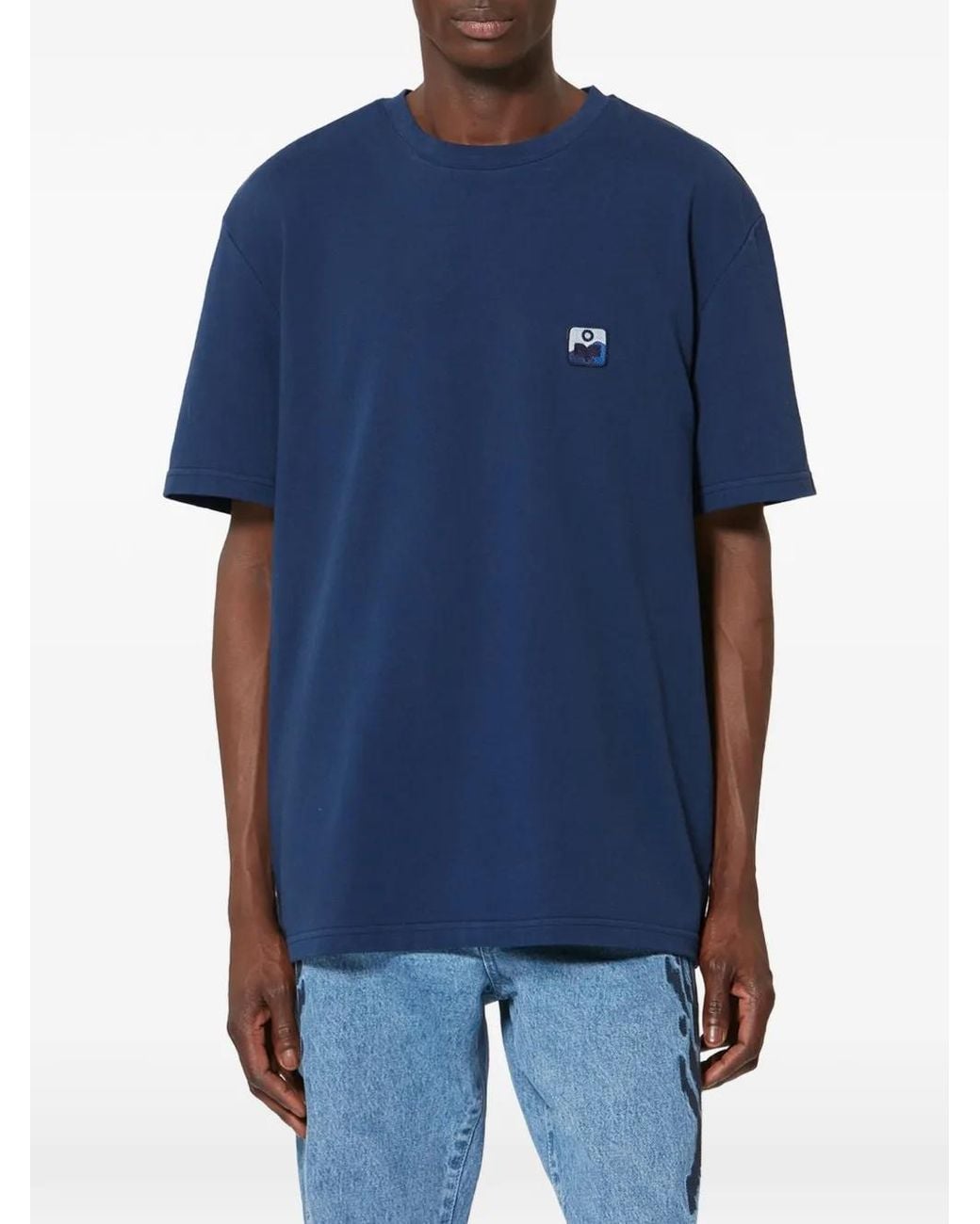 Isabel Marant Blue Hugo T-Shirt for men