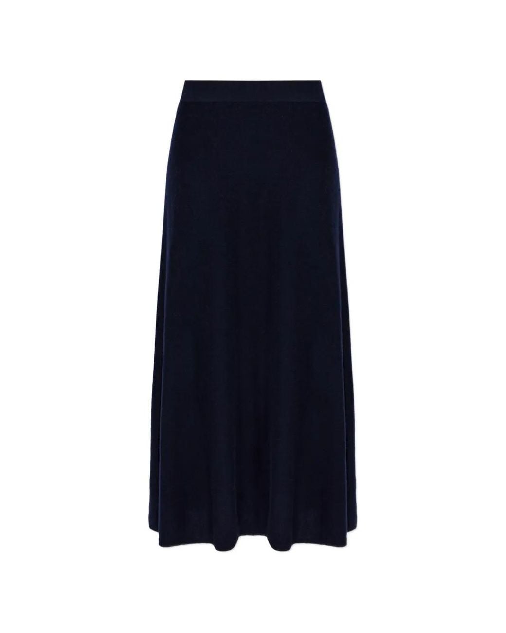 Lisa Yang Blue Torie Cashmere Maxi Skirt