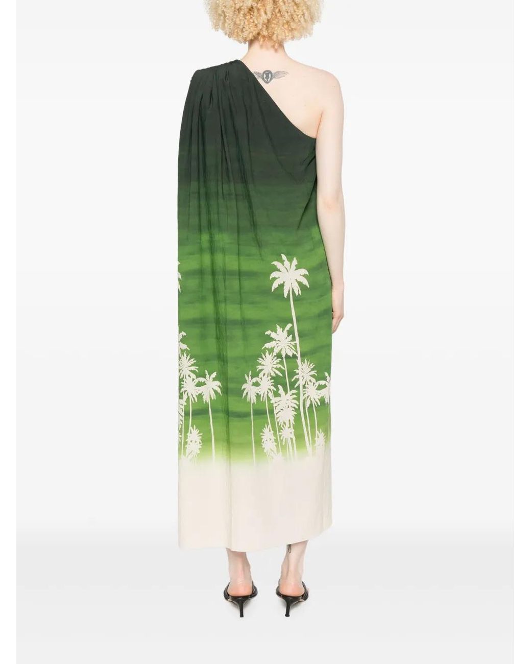 Maison La Plage Como Midi-Jurk in het Green