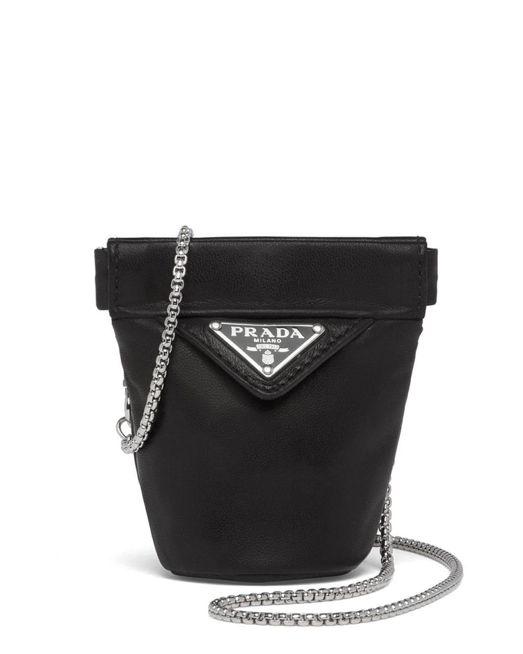 mini prada chain bag