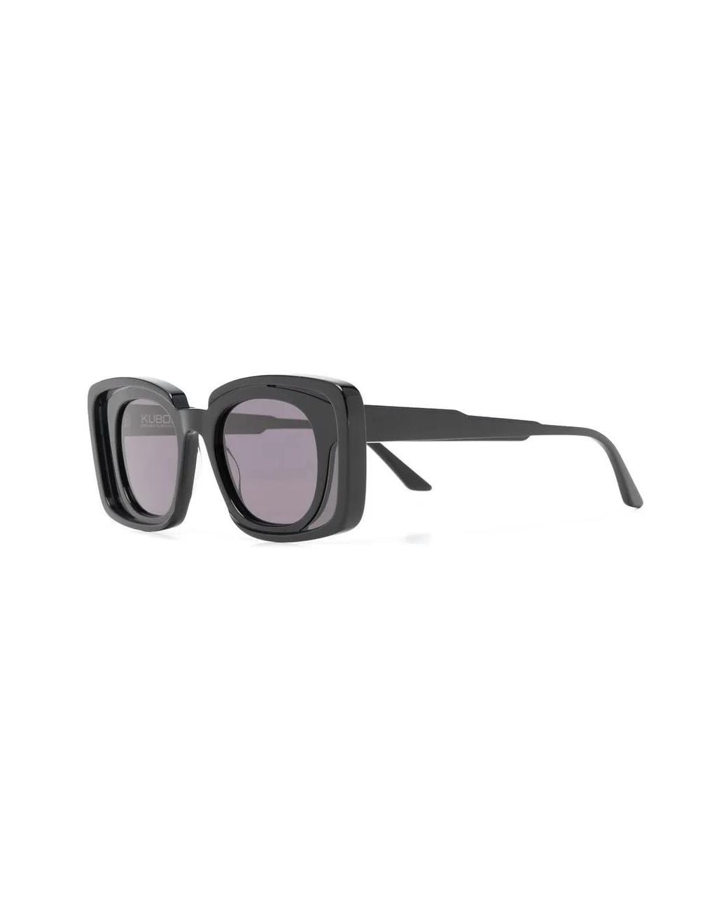 Kuboraum Black T7 Square Eyeglass Frames