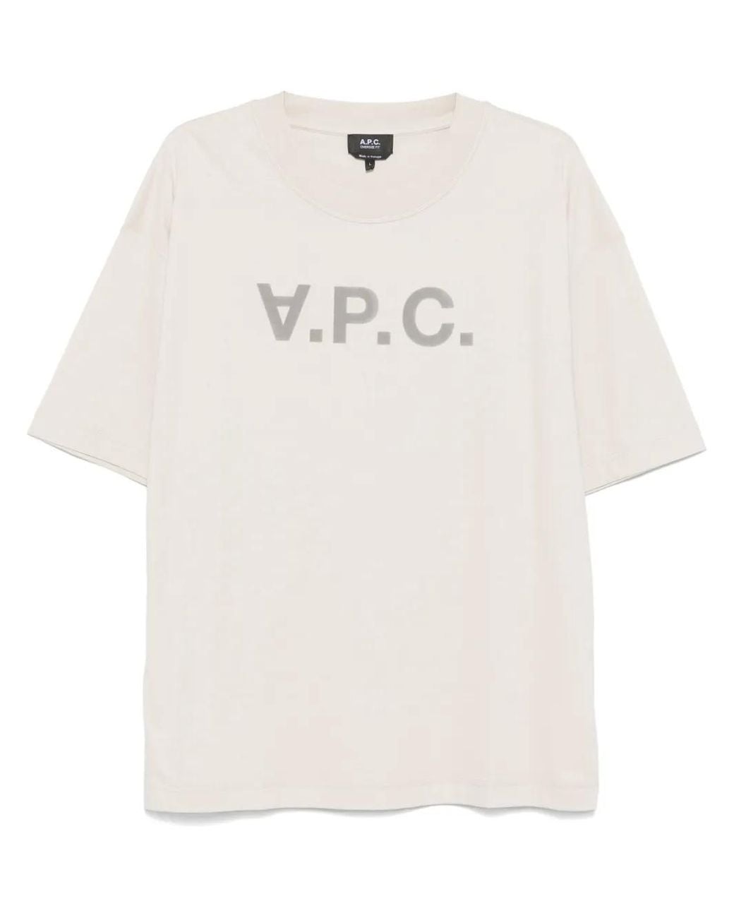 A.P.C. White Oversize Grand Vpc T-Shirt