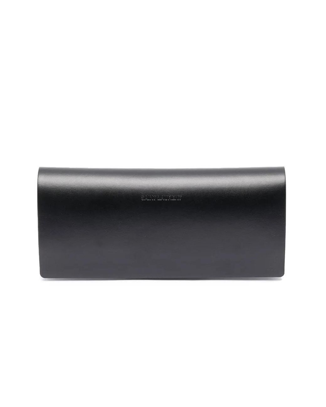 Saint Laurent Eckige Pilotenbrille in Black für Herren