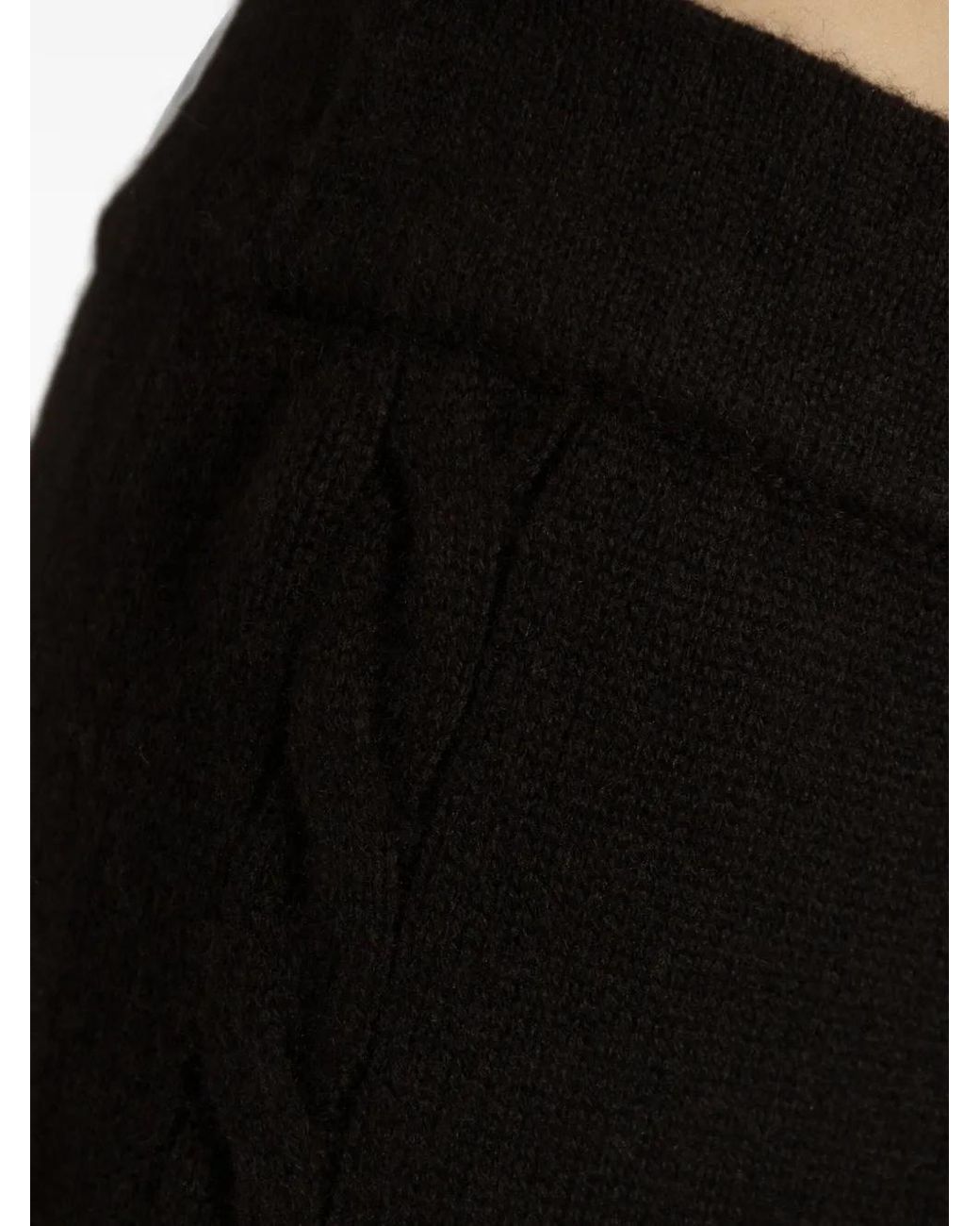 Lisa Yang Black Olanda Straight-Leg Trousers