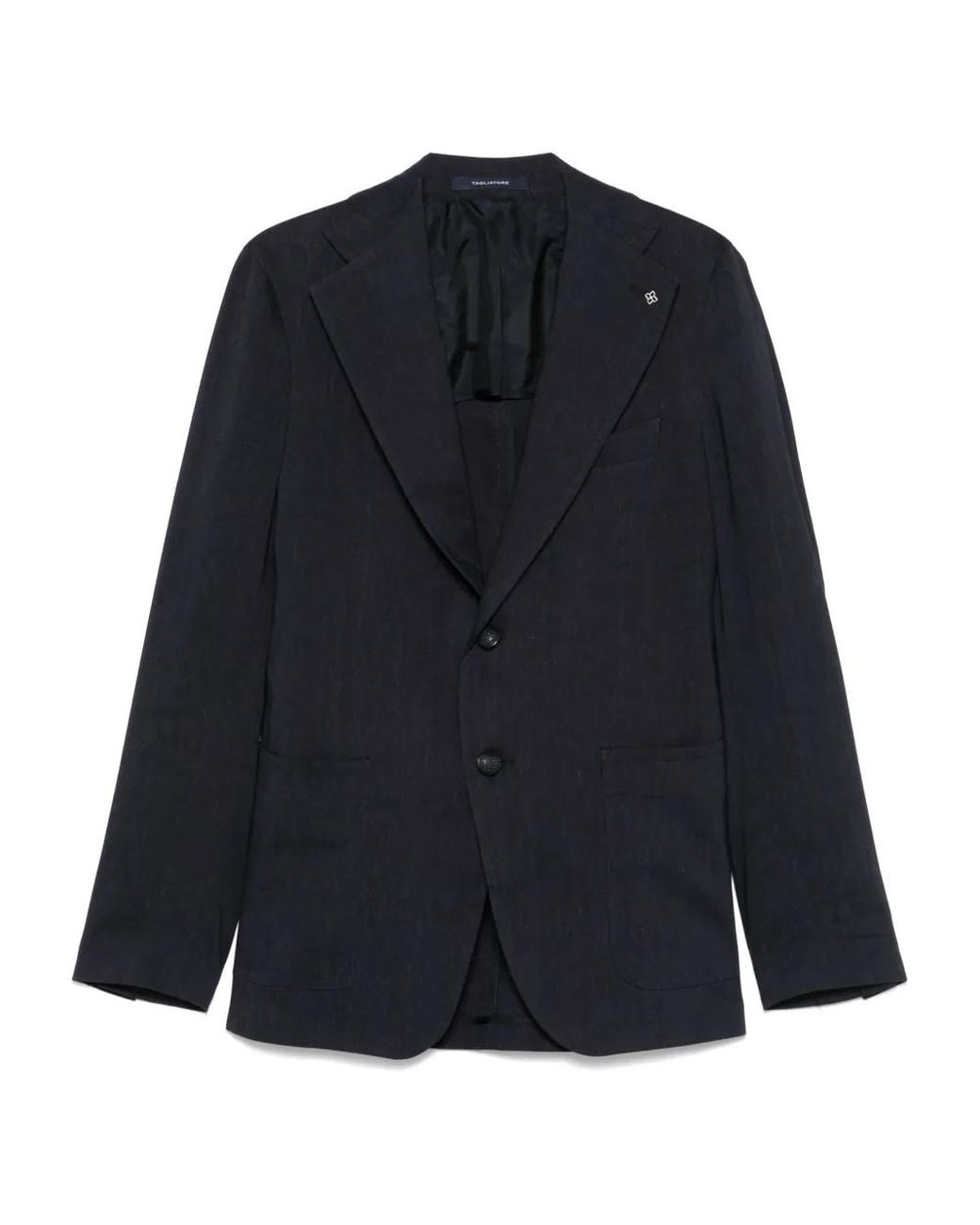 Tagliatore Blue Single-Breasted Blazer for men