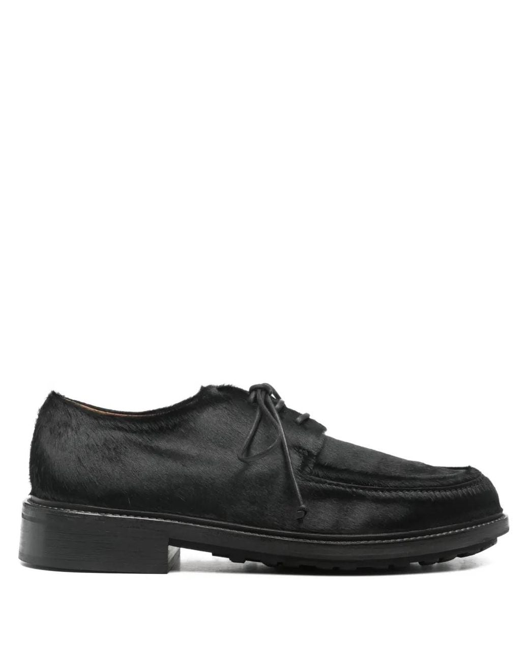 Marsèll Black 35Mm Lace-Up Derby Shoes