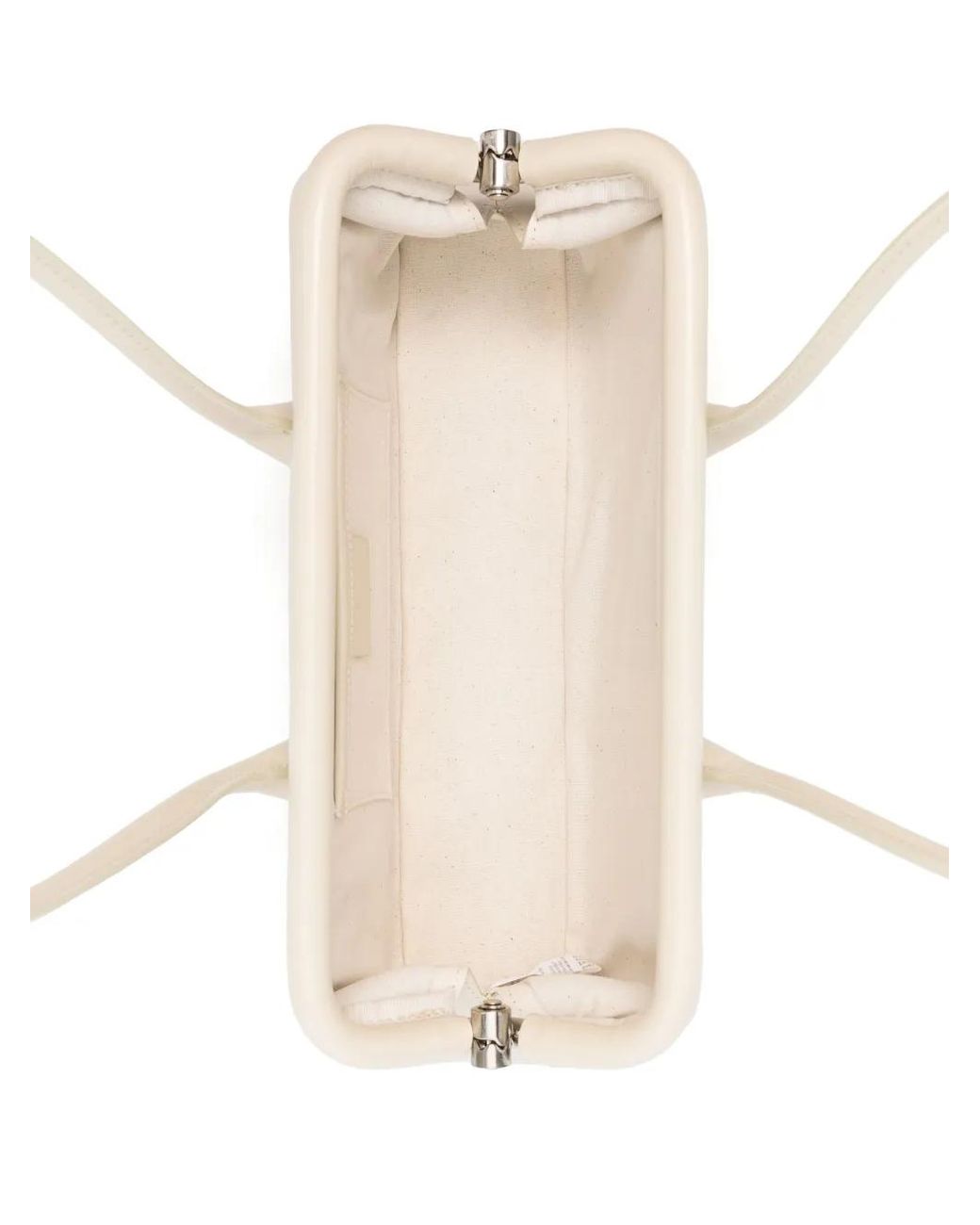 OSOI White Mini Boat Shoulder Bag