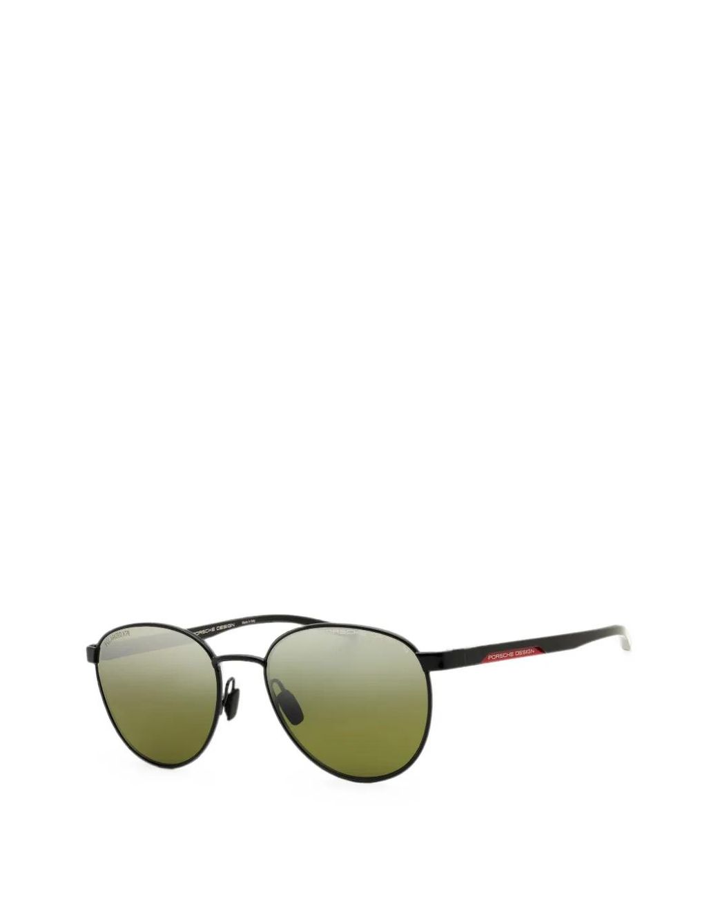 Porsche Design Green Lunettes De Soleil À Monture Ronde for men
