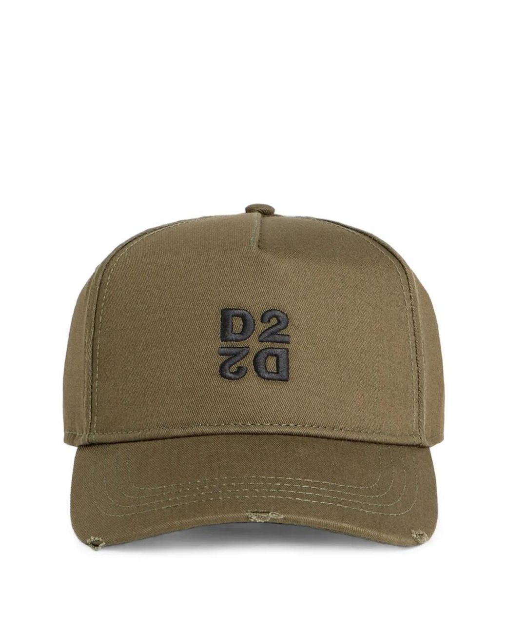 DSquared² Green Casquette De Baseball D2 Upside Down for men