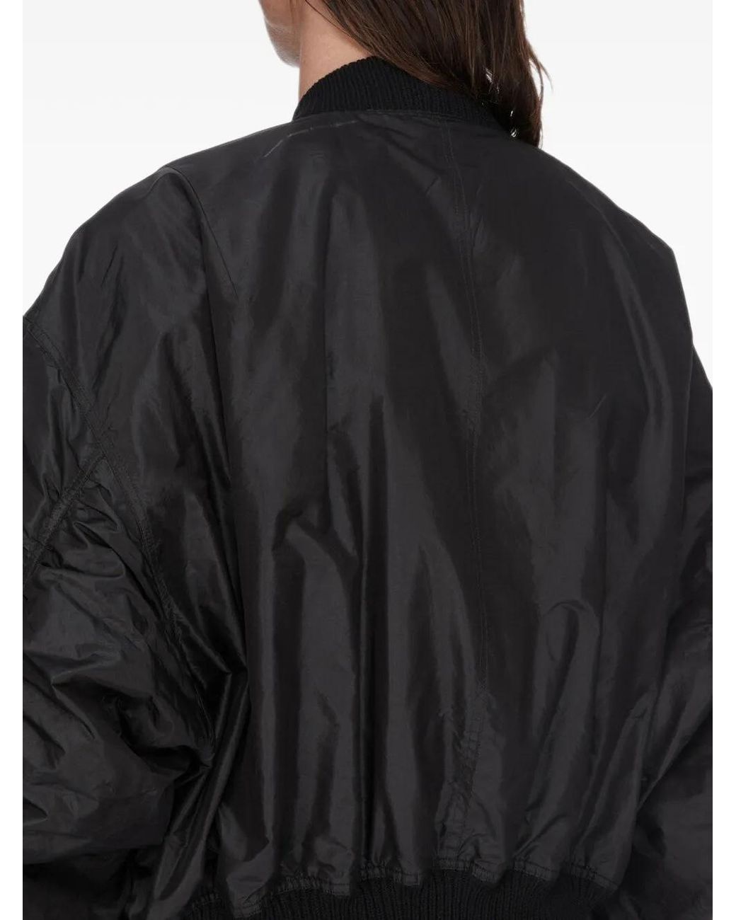 Rick Owens Secchia Flight Bomberjack in het Black voor heren