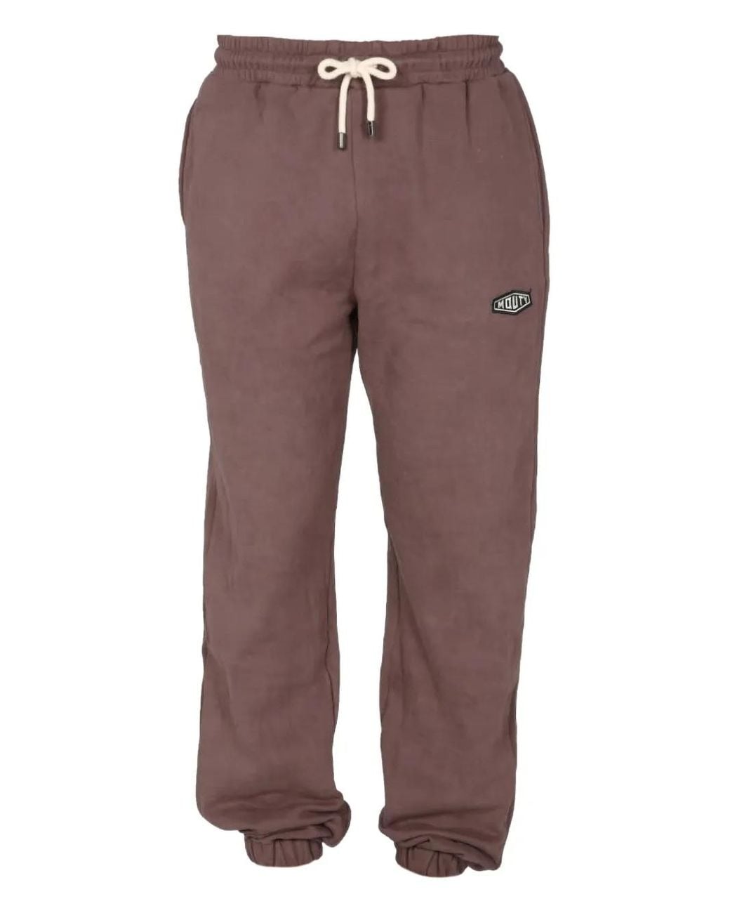 Pantalones De Chándal Con Parche Del Logo MOUTY de hombre de color Brown