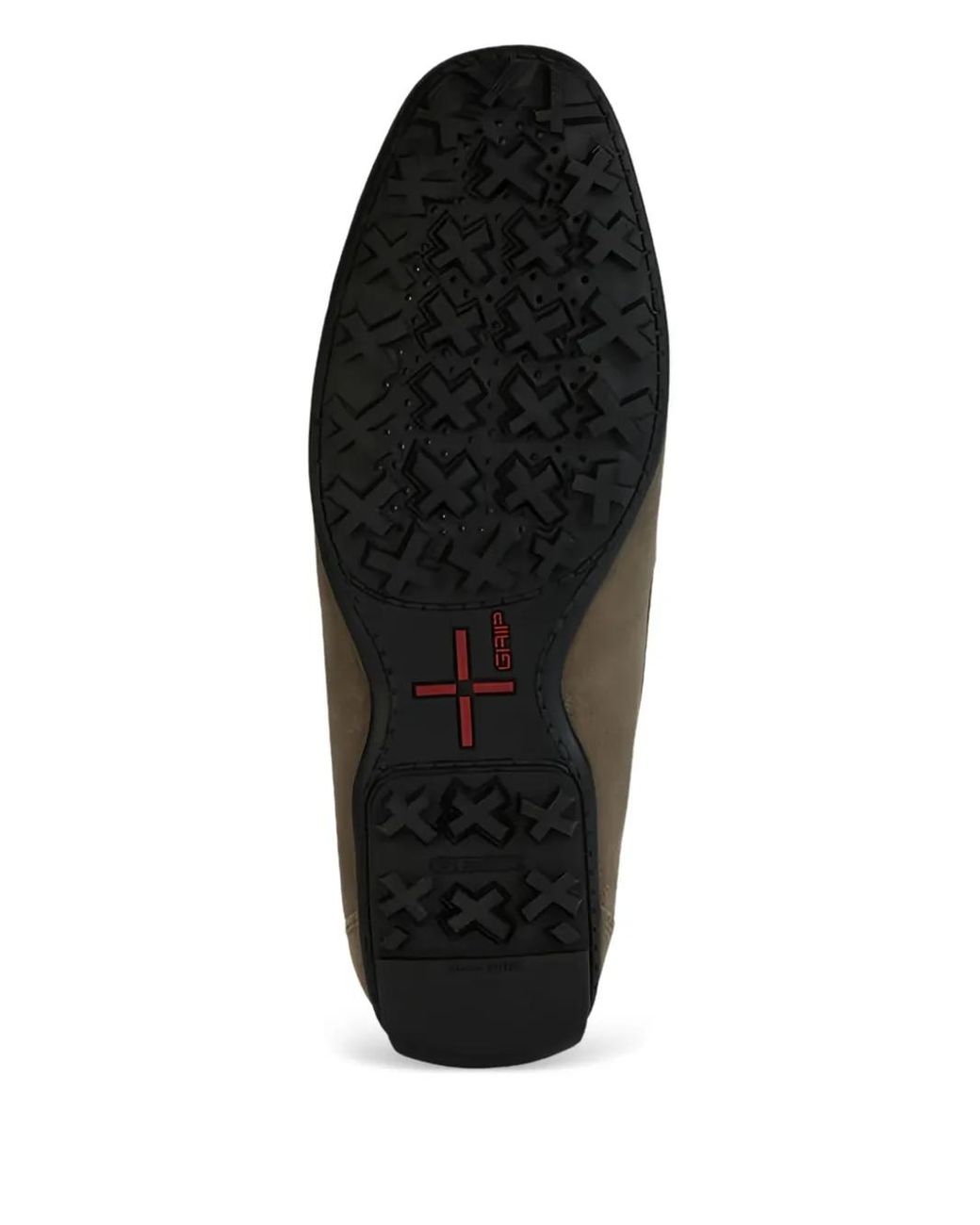 Geox Gray Kosmopolis Penny-Slot Suede Loafers for men