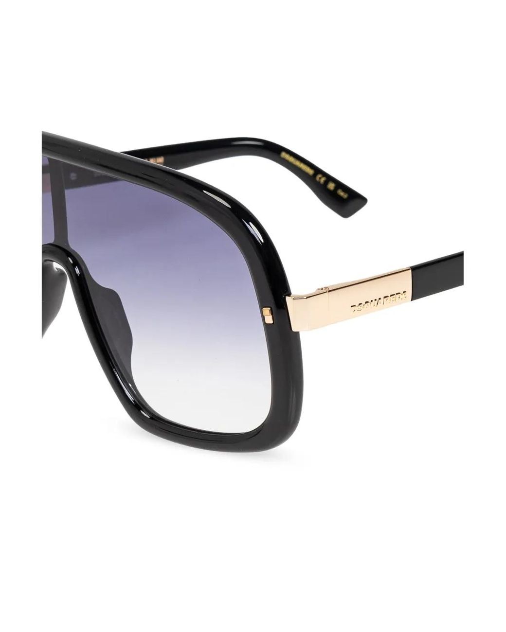 DSquared² Blue Pilot-Frame Sunglasses for men