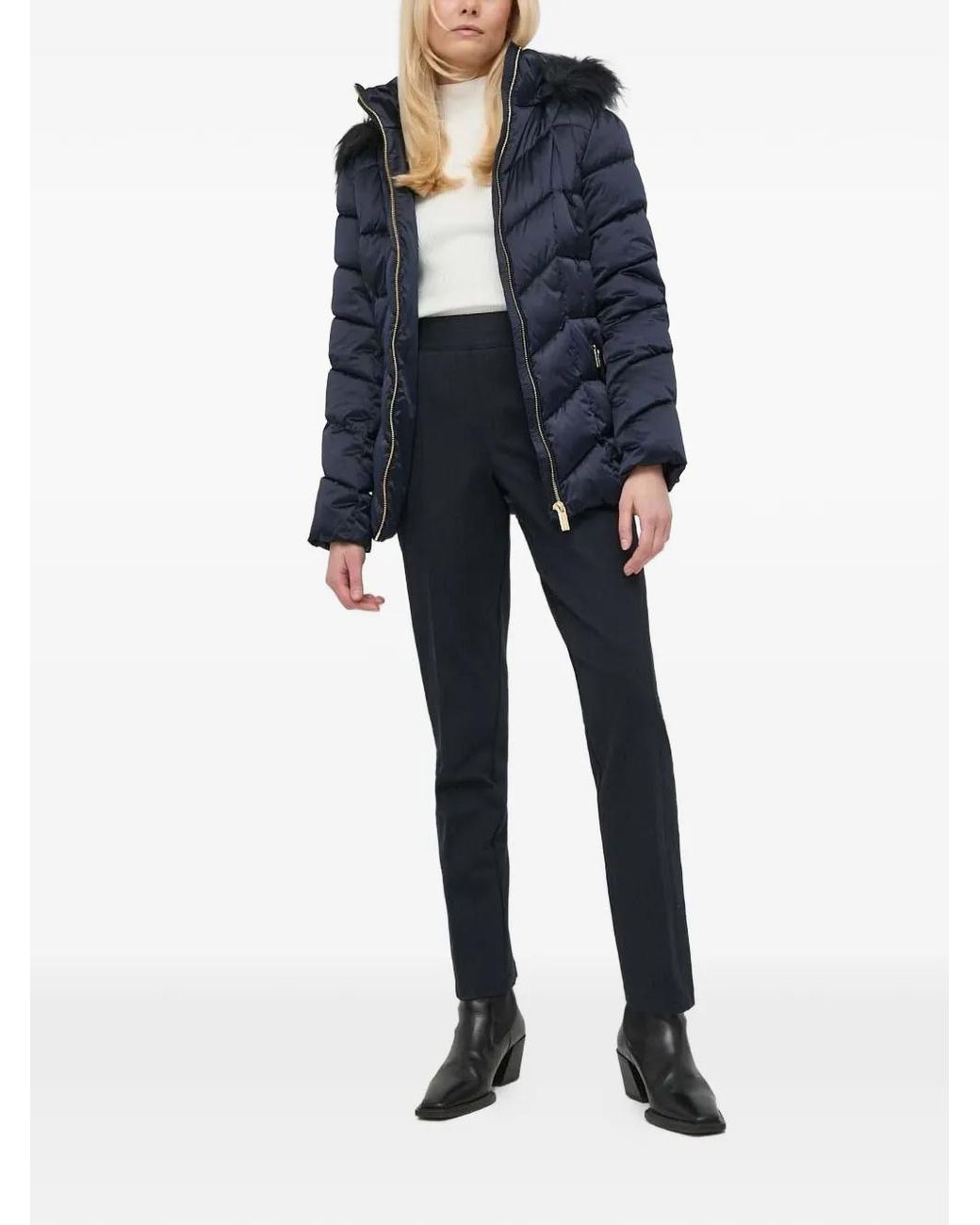 Spanx Blue Welt-Pockets Trousers