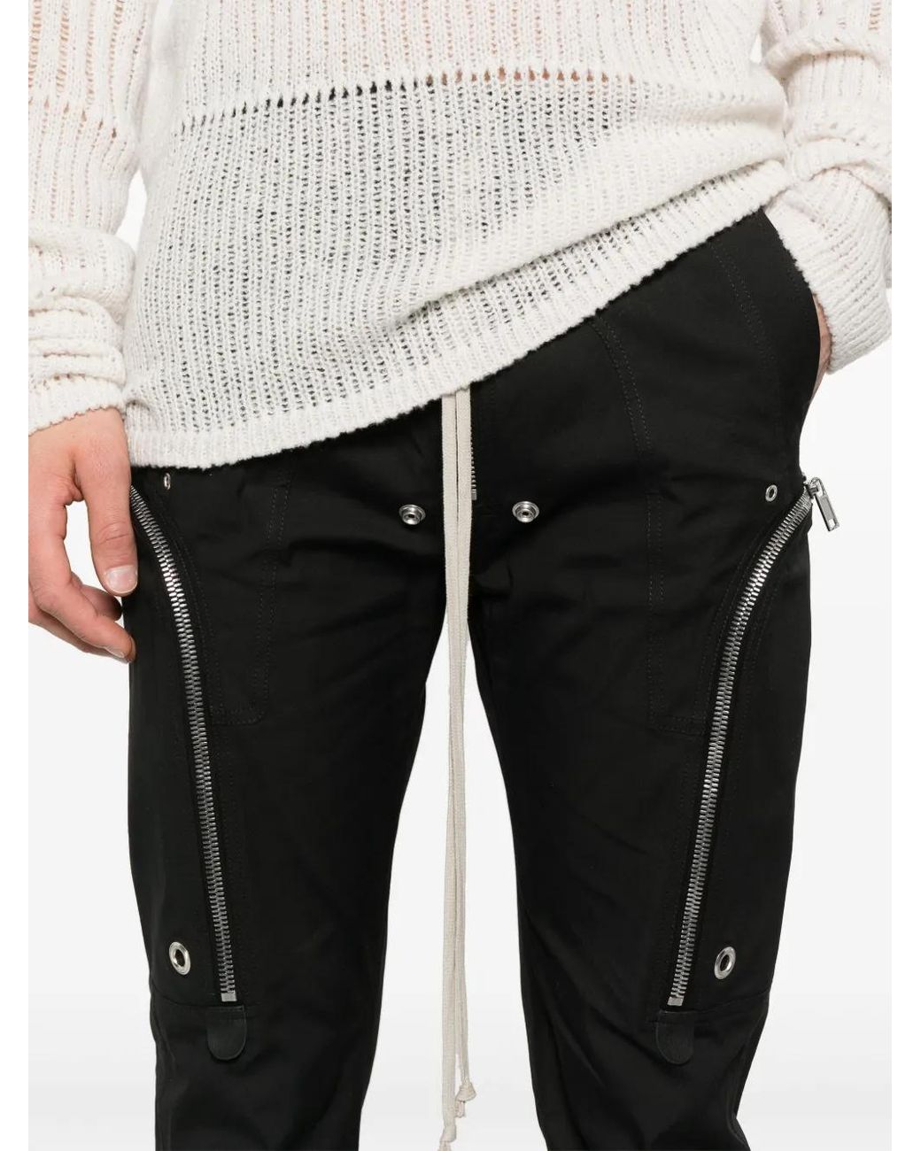 Rick Owens Sweatpants in het Black voor heren