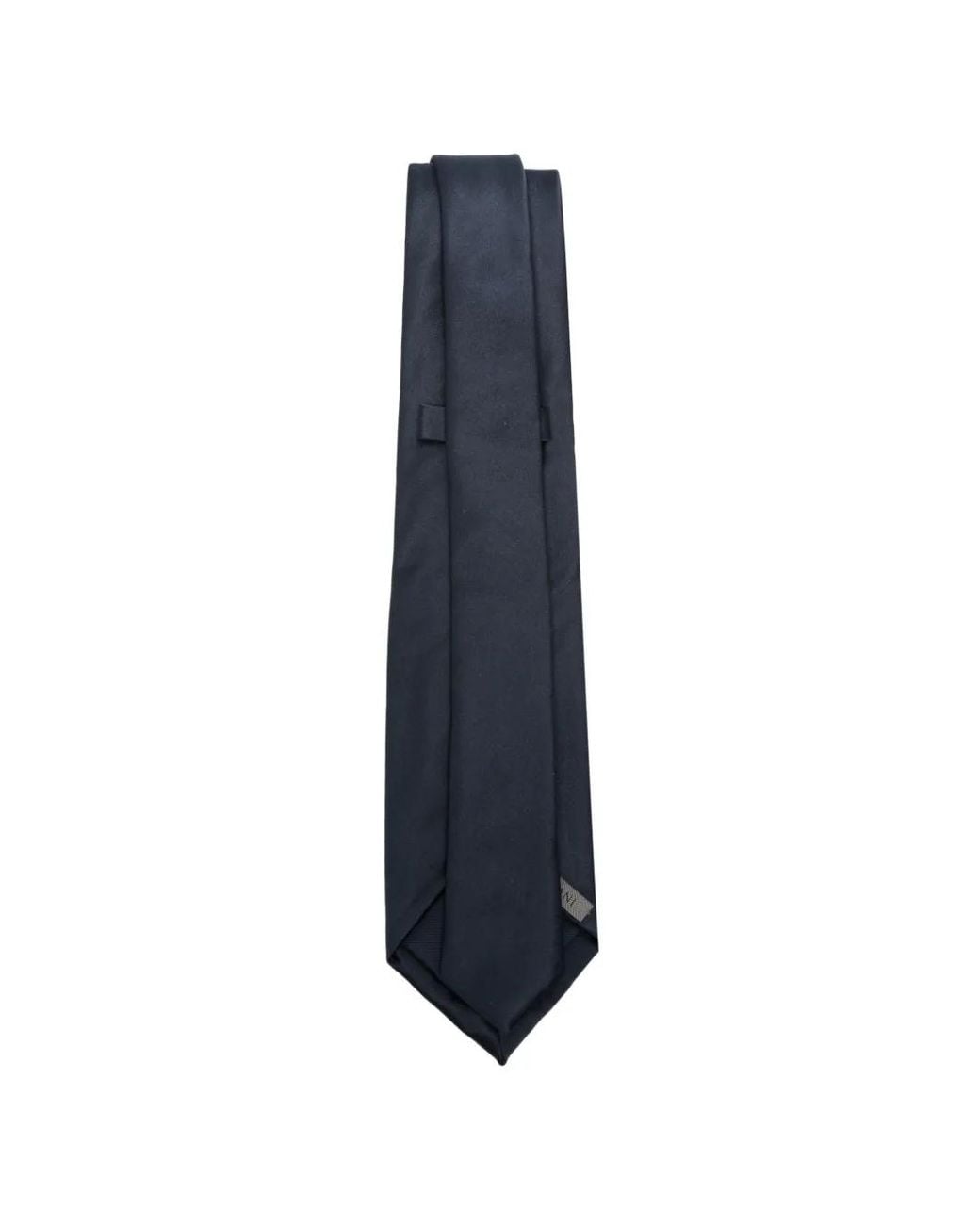 Corneliani Blue Pointed-Tip Tie for men