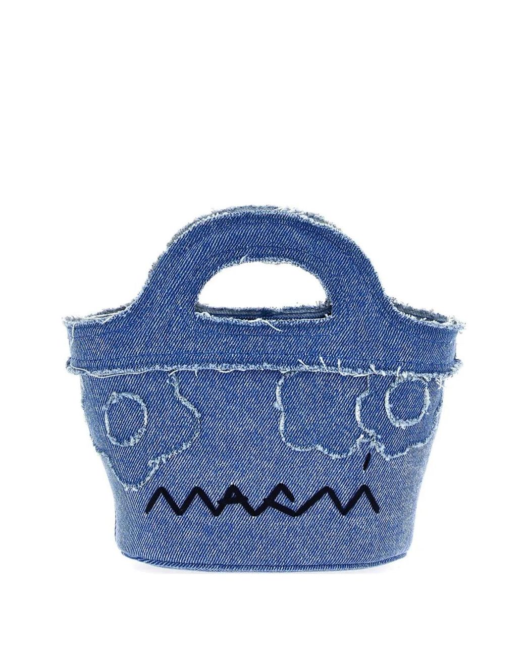 Marni Blue Micro Bag Tropicalia