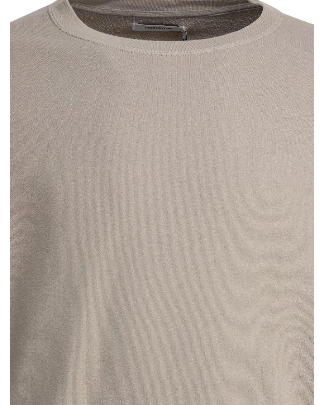 Nonnative Gray Cotton Crew-Neck Sweatshirt for men