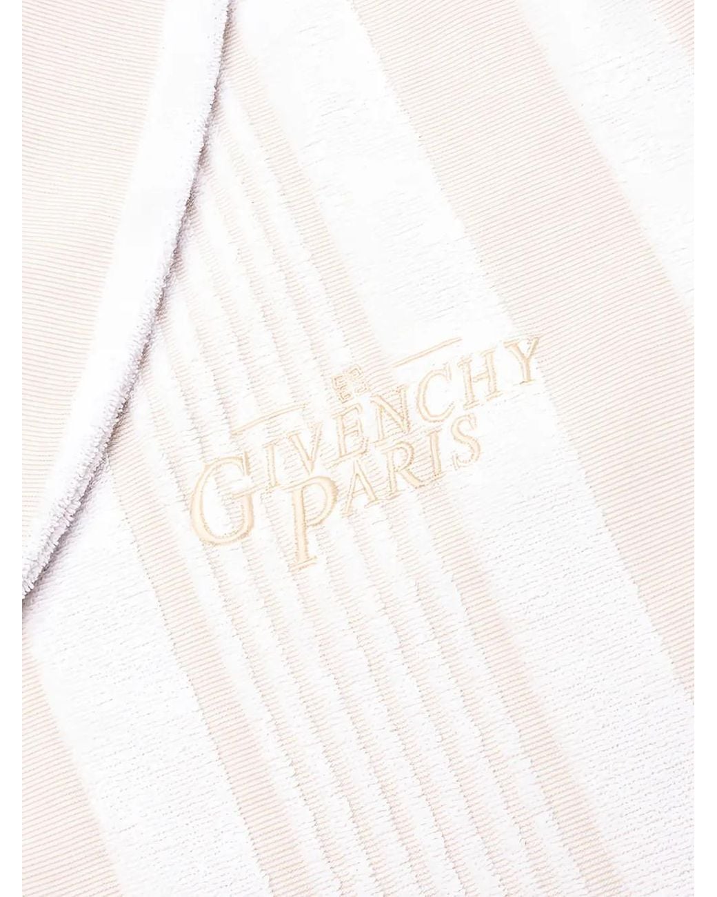 Givenchy Katoenen Badstof Boxy Overhemd Met Strepen in het White voor heren