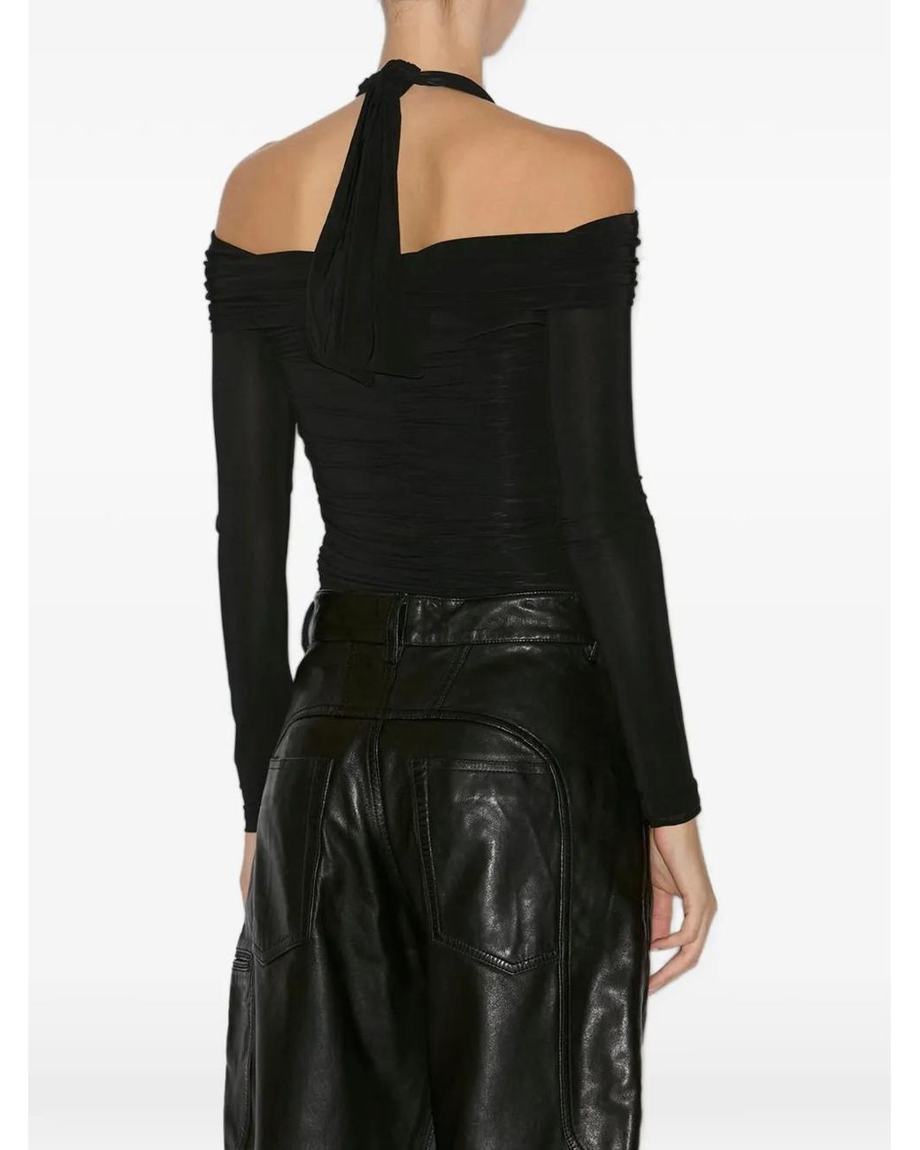 Isabel Marant Vonda Blouse in het Black
