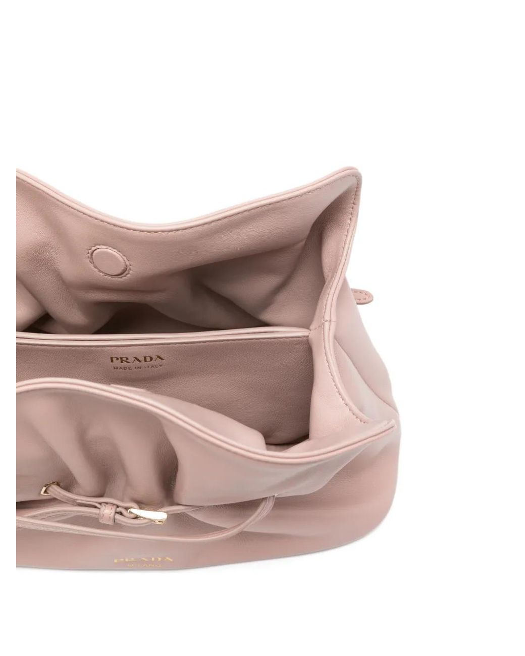 Prada Pink Dada Small Nappa Leather Bag