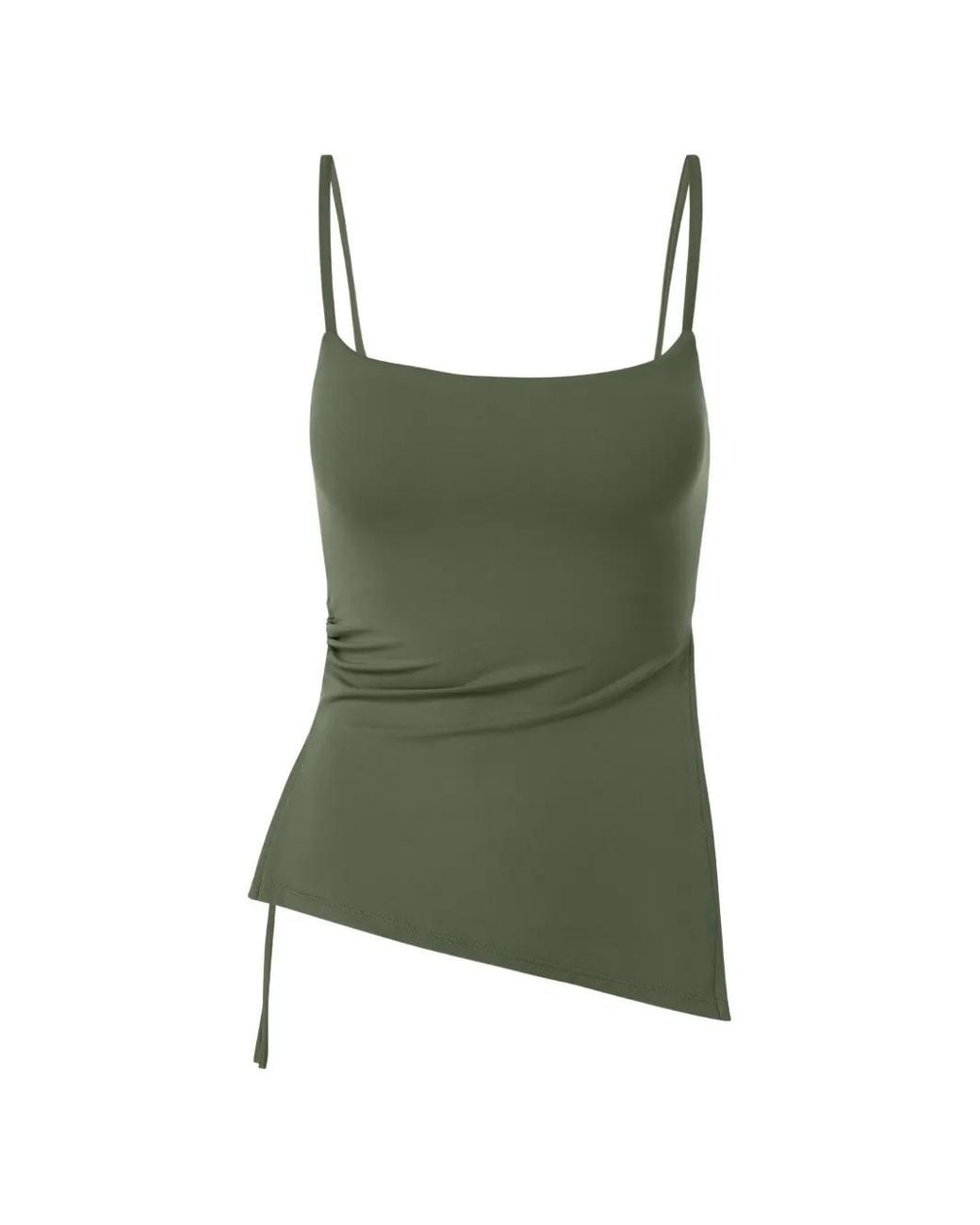 AMADAWEAR Green Mira Asymmetric Top