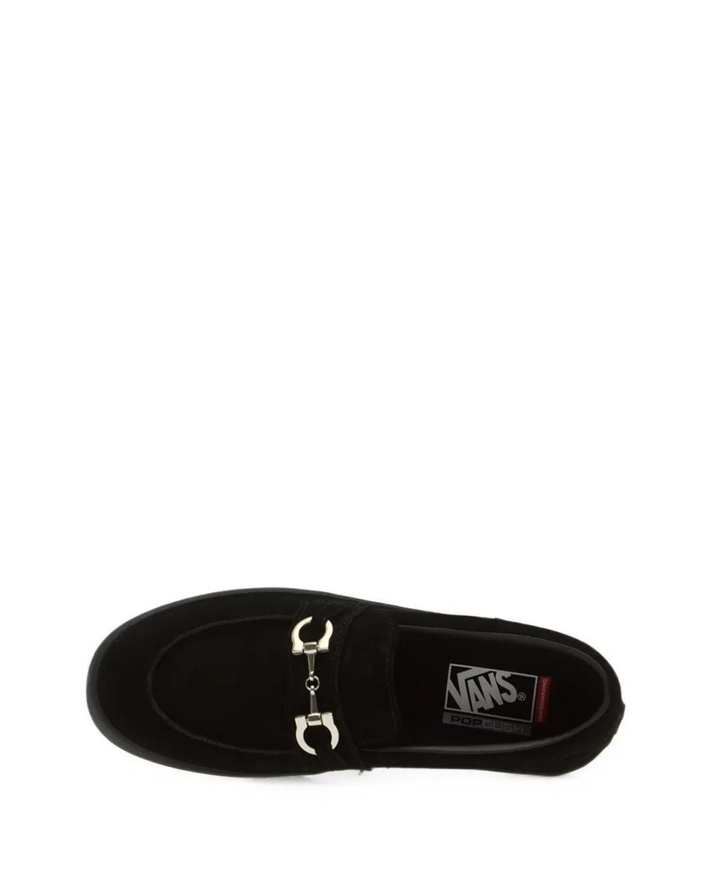 Vans Black Skate Loafers Shoes