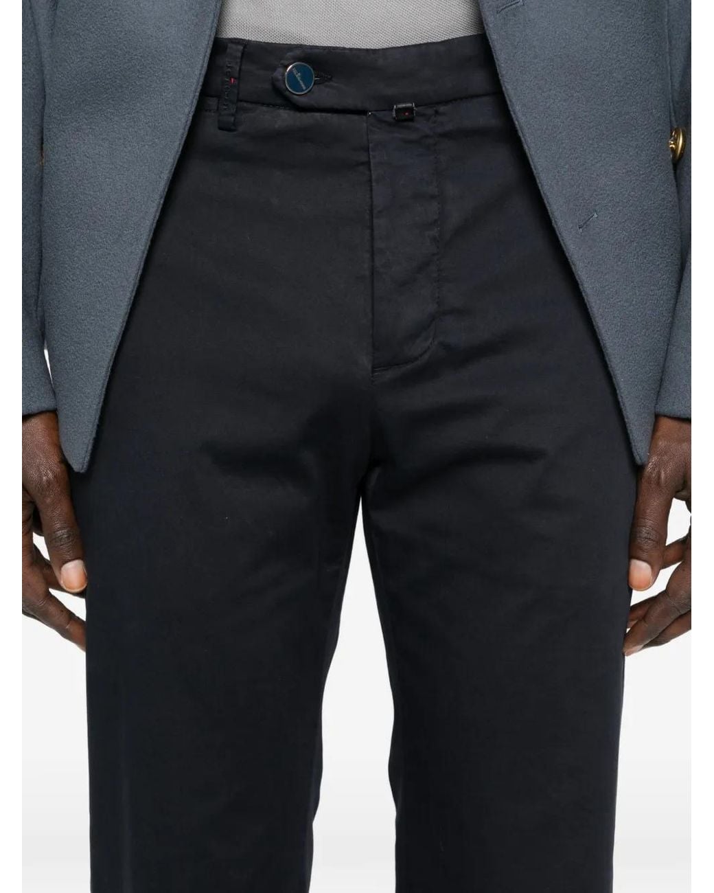 Kiton Hose mit Gürtelschlaufen in Blue für Herren