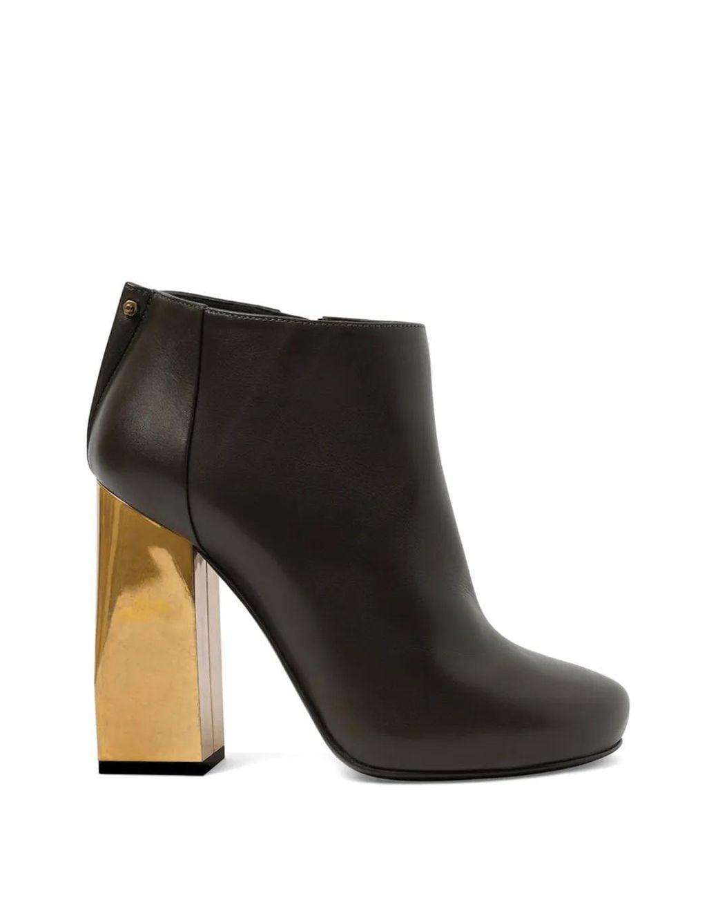 Lanvin Black Sculptural-Heel Ankle Boots